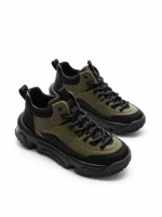 Ghete Barbati din piele naturala 01701 GREEN | ADVANCER