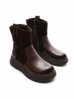 Ghete Dama din piele naturala 99312 BROWN | ADVANCER