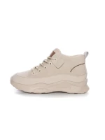 Ghete Dama din piele naturala 70197-2 CREAM | ADVANCER