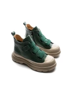 Ghete Dama din piele naturala 66082 GREEN | ADVANCER
