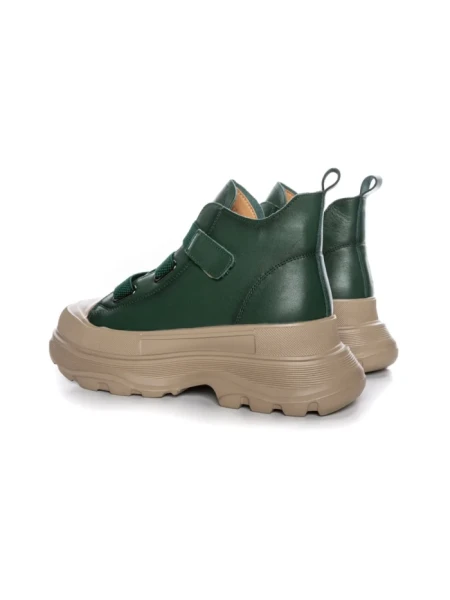 Ghete Dama din piele naturala 66082 GREEN | ADVANCER