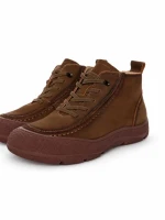 Ghete Dama din piele naturala 9517 KHAKI | ADVANCER