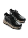 Ghete Dama din piele naturala 80721 BLACK | ADVANCER