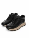Ghete Dama din piele naturala 80721 BLACK | ADVANCER