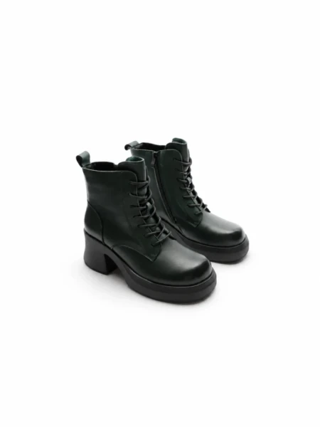 Ghete Dama din piele naturala M5307 GREEN | ADVANCER