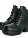 Ghete Dama din piele naturala M5307 GREEN | ADVANCER