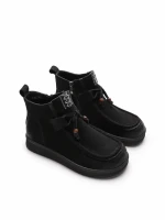 Ghete Dama din piele naturala 5782 BLACK | ADVANCER
