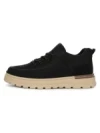 Ghete Barbati din piele naturala R028-1 BLACK | ADVANCER