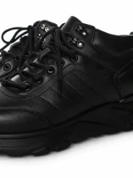 Ghete Barbati din piele naturala 35600 BLACK | ADVANCER