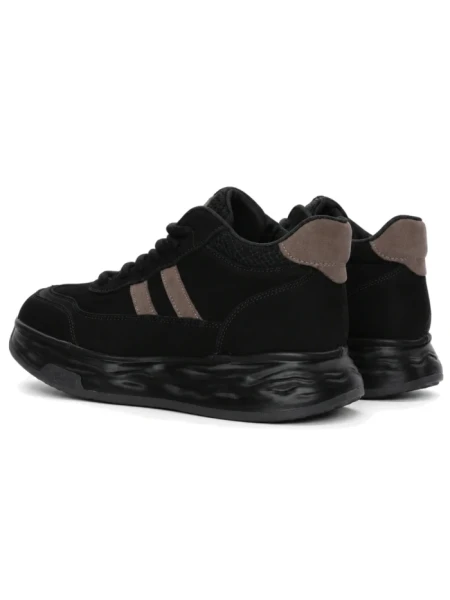 Pantofi Sport Dama din piele naturala M7066 BLACK | ADVANCER