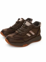 Pantofi Sport Dama din piele naturala M7066 KHAKI | ADVANCER