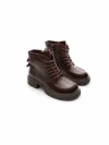 Ghete Dama din piele naturala M5808-2 BROWN | ADVANCER
