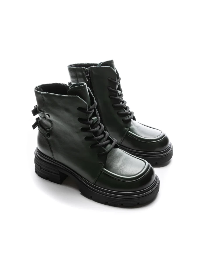 Ghete Dama din piele naturala M5808-2 GREEN | ADVANCER