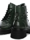 Ghete Dama din piele naturala M5808-2 GREEN | ADVANCER
