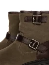 Ghete Dama din piele naturala 2810-2 KHAKI | ADVANCER