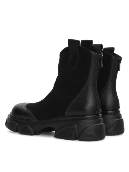Ghete Dama din piele naturala 2202-1 BLACK | ADVANCER