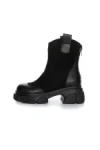 Ghete Dama din piele naturala 2202-1 BLACK | ADVANCER