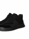 Ghete Barbati din piele naturala CM611R BLACK | ADVANCER