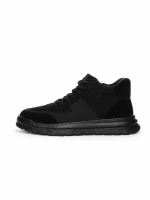 Ghete Barbati din piele naturala CM611R BLACK | ADVANCER