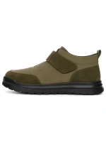 Ghete Barbati din piele naturala CM610 GREEN | ADVANCER