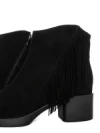 Ghete Dama din piele naturala 963-5 BLACK | ADVANCER