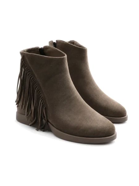 Ghete Dama din piele naturala 963-5 KHAKI | ADVANCER