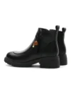 Ghete Dama din piele naturala 25808 BLACK | ADVANCER