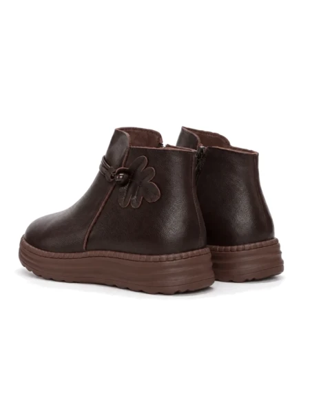 Ghete Dama din piele naturala 2587 BROWN | ADVANCER