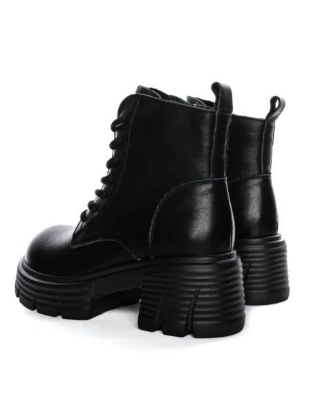 Ghete Dama din piele naturala 3007 BLACK | ADVANCER