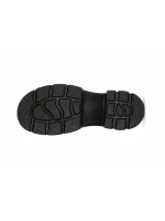 Ghete Dama din piele naturala 3007 BLACK | ADVANCER