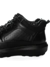 Ghete Barbati din piele naturala 37318 BLACK | ADVANCER