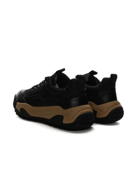 Pantofi Sport Barbati din piele naturala 9639 BLACK | ADVANCER