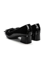 Pantofi cu toc din piele naturala TP508-53 BLACK | ADVANCER