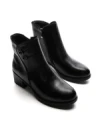 Ghete Dama din piele naturala E0210-1 BLACK | FORMAZIONE