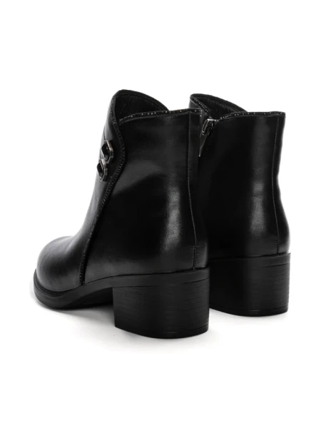 Ghete Dama din piele naturala E0210-1 BLACK | FORMAZIONE