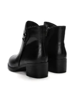 Ghete Dama din piele naturala E0210-1 BLACK | FORMAZIONE