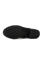 Ghete Dama din piele naturala E0210-1 BLACK | FORMAZIONE