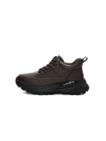 Ghete Barbati din piele naturala 5329 COFFEE | ADVANCER