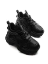 Ghete Dama din piele naturala 8923-3 BLACK | ADVANCER