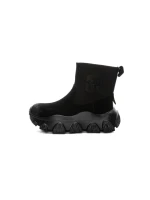 Ghete Dama din piele naturala 9805G BLACK | ADVANCER
