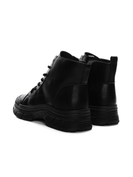 Ghete Dama din piele naturala BY6523 BLACK | ADVANCER