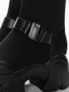 Ghete Dama din piele naturala 88H902 BLACK | ADVANCER