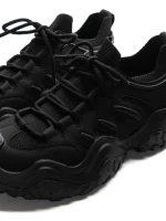 Pantofi Sport Barbati din piele naturala 5351 BLACK | ADVANCER