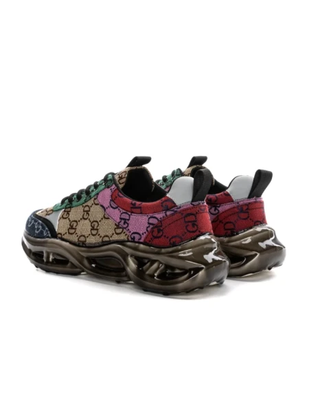 Pantofi Sport Barbati din piele naturala 5355 YELLOW-GREEN | ADVANCER