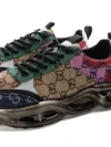 Pantofi Sport Barbati din piele naturala 5355 YELLOW-GREEN | ADVANCER