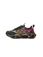 Pantofi Sport Barbati din piele naturala 5355 YELLOW-GREEN | ADVANCER
