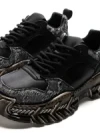 Pantofi Sport Barbati din piele naturala 5339 BLACK | ADVANCER