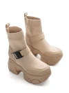 Ghete Dama din piele naturala 88H902 Piersica | Advancer