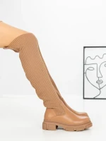 Cizme Dama cu talpa joasa Y79-7A CAMEL | BELLICY