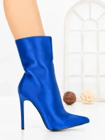 Botine cu Toc Subtire C-269X BLUE | STEPHAN